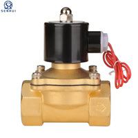 Vanne solénoïde hydraulique Micro 12v 2 pouces 3 pouces 24v 12v Dc 220v Ac électrique pour l'air, pièces de vanne de commande solénoïde