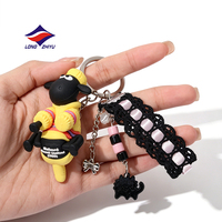 Longzhiyu – Porte-clés personnalisés avec logo, 20 ans d'expérience, porte-clés 3D étanches, pendentifs tendance en silicone, porte-clés et mousquetons en PVC