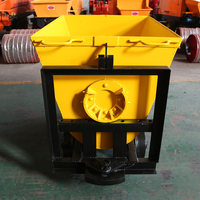 Camion benne basculante latérale pour l'exploitation minière, en promotion, en stock