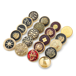 Kunshuo เสื้อสูทสูททักซิโด้กระดุมโลหะสำหรับเครื่องแบบเสื้อโค้ทยูนิฟอร์ม - Product Image 3