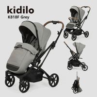 Poussette pliable multifonctionnelle légère pour bébé avec fonction assise et allongée pour enfants