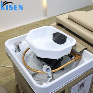 เก้าอี้สระผมพร้อมอ่างน้ำสำหรับทำสปาผมแบบญี่ปุ่น รุ่น KISEN Modern Luxury Water Therapy สำหรับร้านเสริมสวย - Product Image 5