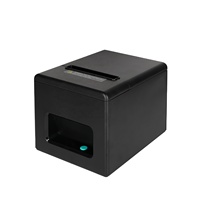 Imprimante de tickets de queue de 3 pouces pour restaurant, imprimante de gestion de file d'attente, ports USB et LAN, imprimante thermique de reçus de 80 mm avec coupe automatique