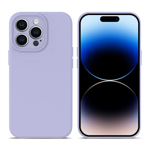 DL Original Custom Color Logo Liquid Soft Silicone Shockproof Protective Phone Case for IPhone 15 14 11 12 13 Pro Max Phone Case