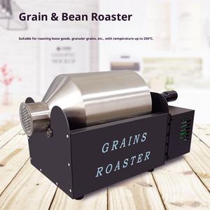 Pequeño catering comercial Carguero motorizado automático Semillas de melón frito Grano de sésamo Comida de pájaro frito Chile Grano de café - Product Image 2