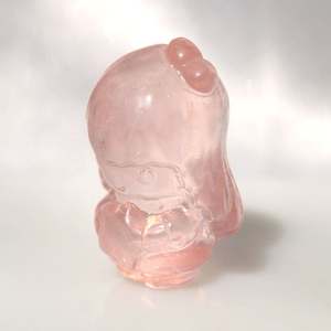 Venta al por mayor superventas tallado a mano 2cm <span class=keywords><strong>cristal</strong></span> <span class=keywords><strong>de</strong></span> cuarzo rosa natural pequeñas estrellas gemelas adornos para regalo - Product Image 3