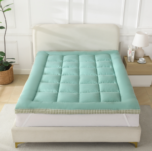 Surmatelas matelassé sur mesure, épais et rembourré, avec sangles élastiques aux coins, pour l'hôtellerie (vente en gros) - Product Image 5