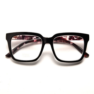 Lunettes de lecture carrées surdimensionnées sans ordonnance OEM, unisexe, monture PC dégradée, charnière à ressort, verres grossissants, vente en gros - Product Image 5