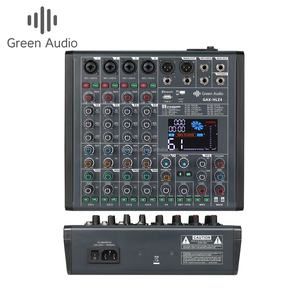 Konsol Pencampur <span class=keywords><strong>Audio</strong></span> 4 Kanal Layar Besar dengan 99 DSP Antarmuka OTG untuk Gereja, Band Kecil & Rekaman Mobile HLZ4 - Product Image 2