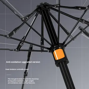 <span class=keywords><strong>Parapluie</strong></span> pliant pliable de protection solaire extra-large pour hommes, à la fois ensoleillé et pluvieux, résistant <span class=keywords><strong>au</strong></span> <span class=keywords><strong>vent</strong></span> renforcé - Product Image 5