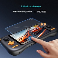 Console de jeu portable K56 avec écran tactile de 5,5 pouces, Android 14, open-source, rétro, haute définition, grand écran, joystick, machine d'arcade