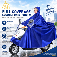 Poncho de Pluie Long Imperméable en Gros avec Capuche Couverture Complète pour Scooter, Cape de Pluie pour Déplacements Extérieurs, Fournisseur d'Usine OEM ODM Personnalisé