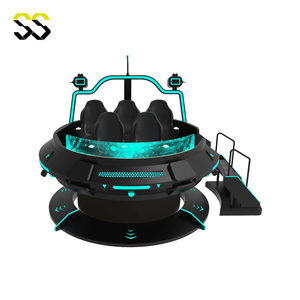 Simulateur de réalité virtuelle (RV) 9D à 5 places de l'usine de Panyu à Guangzhou, équipement de parc à thème RV pour cinéma de films pour le divertissement RV - Product Image 5