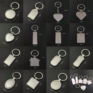 Custom Logo <b>Keyring</b> Keychain Sublimation Key Chain <b>Ring</b> Metal Blank Keychain Zinc Alloy Free Customized Promotional Gifts - Product Image 4