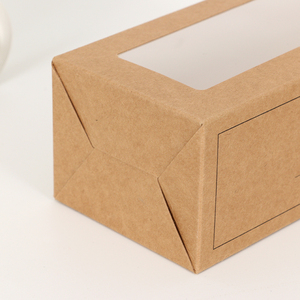 Tùy chỉnh đơn giản tinh tế thời trang ngăn kéo hộp giấy hộp thanh lịch tráng miệng hộp hiển thị container cho bánh gói quà tặng - Product Image 4