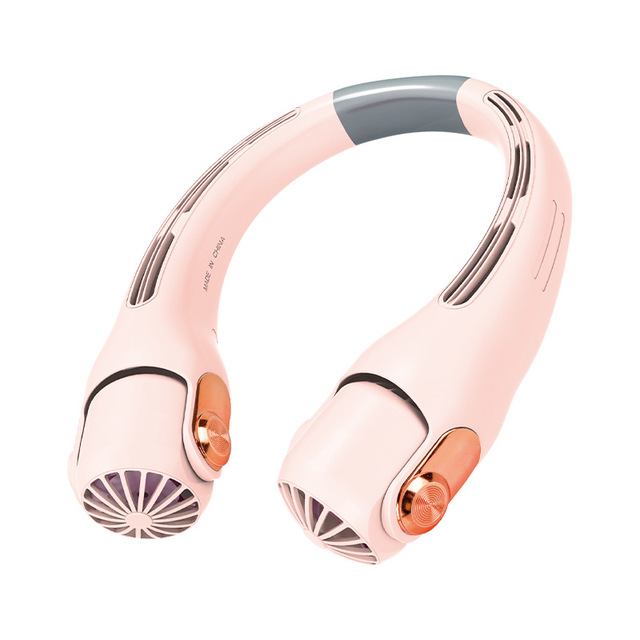 USB Charging Outdoor Portable Neck Fan Silent Turbine Mini Leafless Fan for Consumers Electronics