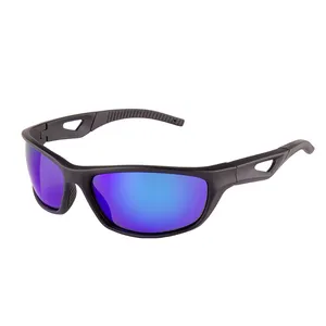 TR90 Full Frame Casual Fishing Driving Cycle Glasses Mirror Lens Baseball Sunglasses Polarized