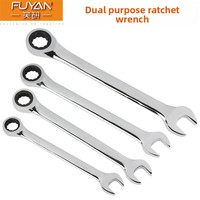 Clé à cliquet à couple élevé pour la vente en gros, à dégagement rapide, double usage, jeu de clés universelles, pour un travail simplifié