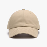 Casquette de baseball 6 panneaux souple et non structurée de marque de distributeur personnalisée casquette de papa avec logo de broderie personnalisée