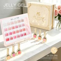 Vernis à ongles semi-permanent à base d'eau sans TPO, couleur gelée transparente, végétalien, non toxique, collection naturelle, 15 ml, marque privée