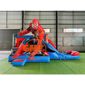 Château gonflable <span class=keywords><strong>Spiderman</strong></span> en PVC commercial Chine - Product Image 4