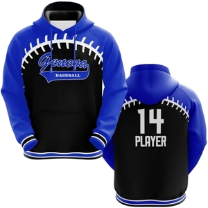 Sweat à capuche hockey équipe personnalisée sublimation maillot hockey sweat à capuche maillot hockey pur polyester avec capuche - Product Image 5