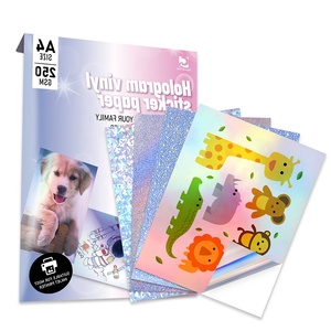 Hình ba chiều 8.5 nhãn hôn vòng tròn hình ba chiều cho máy in phun tấm cắt rõ ràng có thể in mẫu logo in hình Ba Chiều tùy chỉnh dán - Product Image 2