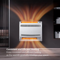 Climatiseur à console au sol 18000 BTU, technologie DC Inverter européenne, refroidissement et chauffage rapides, R32