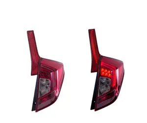 זוג של רכב זנב אור הרכבה עבור הונדה Fit 2014-2017 LED בלם אות אור כוונון חלקי רכב אחורי מנורת מערכת