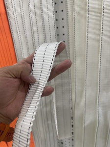 SANBOO SANBOOPW17 Sangle de fixation en polyester rayée blanche de 50 mm, capacité de charge de 6T, ceinture industrielle robuste - Product Image 3
