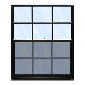 Ventana de Aluminio de Alta Calidad Prima <span class=keywords><strong>con</strong></span> <span class=keywords><strong>Persiana</strong></span>, Ventana de Vidrio Templado, Ventana Estándar de Doble Vidrio - Product Image 1