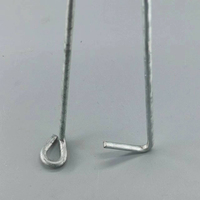 Clips de fixation pour plafond en métal à ressort, prix usine