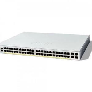 C1000-48FP-4X-L Thương hiệu Mới ban đầu, 48 Gigabit PoE + cổng điện, hỗ trợ Quản Lý <span class=keywords><strong>Web</strong></span>/CLI, thiết bị cấp doanh nghiệp - Product Image 1