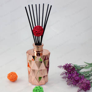 Fabricante de difusores, diamantes vacíos, oro, rosa, plata, lengüeta, difusor con palos de fibra - Product Image 2