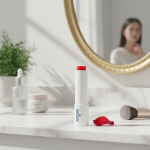 กลูตานเน็กซ์ ลิปโกลว์ บาล์ม สีแดงสด ช่วยให้ผิวเรียบเนียน กระจ่างใส ลดเลือนรูขุมขน บำรุงผิวทุกวัน ให้ความชุ่มชื้น พรีเมียม - Product Image 3