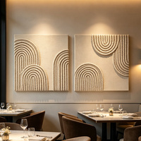Art mural en macramé tissé à la main, disponible en dropshipping direct d'usine, pour une décoration intérieure minimaliste neutre