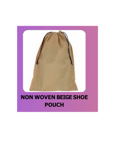 Bolsa para Zapatos de Tela No Tejida Beige con Costuras Resistentes, Reutilizable, a Prueba de Polvo, Funda de Almacenamiento para Viajes, Perfecta para Mantener el Calzado Limpio - Product Image 4