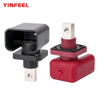 6061 barre omnibus en aluminium 200A connecteur carré de courant boulon de borne connecteur d'onduleur connecteur de fil pour batterie au Lithium