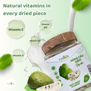 Wholesale Natural Flavor Soft Dried Soursop Fresh and Sweet Taste in Bulk Packaging with <b>Wooden</b> Lid Ensuring 100% Food Safety - Product Image 2