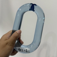 Eslabones de Cadena Verticales de Acrílico Grandes de Color Personalizado, Diseño Directo de Fábrica