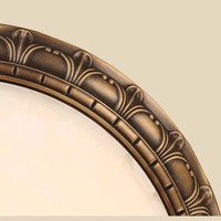 Plafonnier de luxe européen en cuivre pur, style simple, pour couloir, chambre à coucher, éclairage rétro pour restaurant