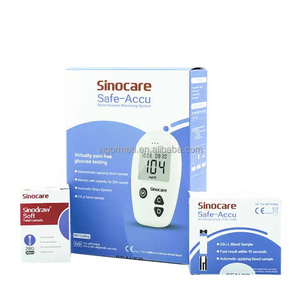 Monitor de Glucosa en Sangre No Invasivo Seguro y Preciso <span class=keywords><strong>Sinocare</strong></span>, Tiras Reactivas para la Prueba de Glucosa en Sangre, Medidor de Glucosa en Sangre Portátil - Product Image 2