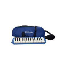 Kongsheng ME-32B 32-Key Stainless Steel and ABS Blue Musical Keyboard Instrument School Teaching Tool for Students