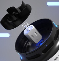 NOUVEAU Aspirateur Robot Portable Mignon Mini pour Voiture, Salle de Classe, Bureau, Nettoyage de Clavier – Outil de Bureau Pratique et Portable