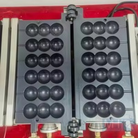 Gaufrier vertical antiadhésif à gaz pour mini-saucissons, idéal pour les restaurants