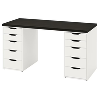 Bureau d'étude pour étudiants, mobilier de bureau, bureau en bois gain de place, bureau de direction moderne pour la maison