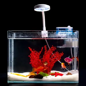Pabrik grosir tanaman akuarium tangki ikan dekorasi lanskap silikon simulasi karang akuarium karang buatan