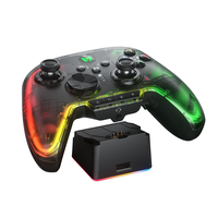 Control de Juego Inalámbrico 2 Pro con Motor de Vibración, Control de Movimiento, Turbo Gamepad para PC y Móvil