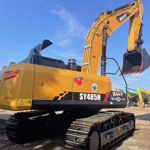 Excavadoras de orugas usadas SANY SY485 con certificación CE, cucharón de minería y construcción chino en venta - Motor, bomba de engranajes y cojinetes de alta calidad - Product Image 1