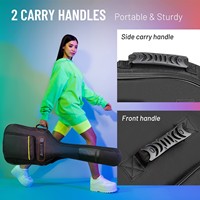 Sac de guitare basse Portable léger Double bretelles réglables